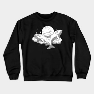 space orcas Crewneck Sweatshirt